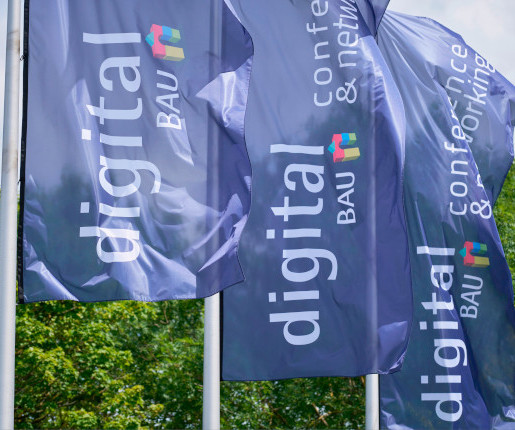 Fahnen digitalBAU 2024