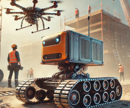 Symbolbild Baurobotik